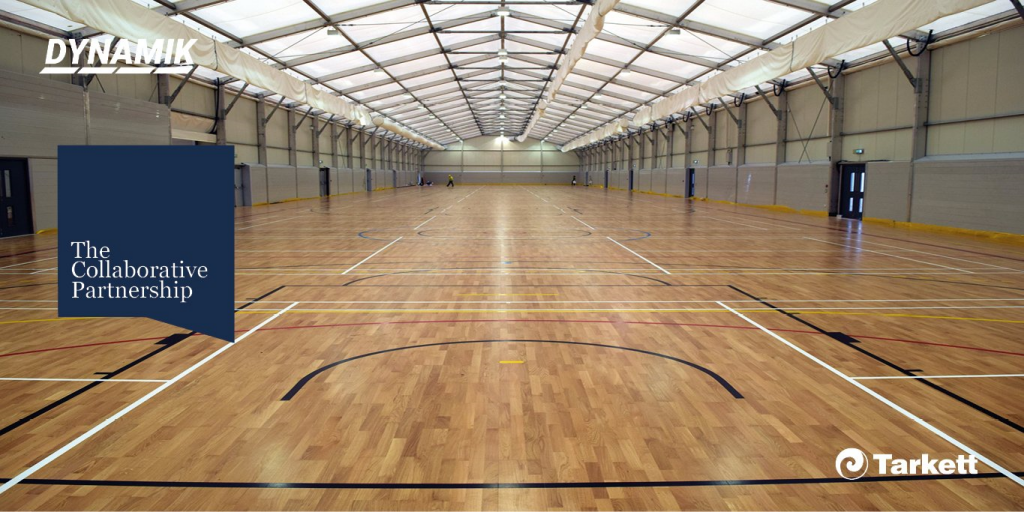 Tarkett Uk Dynamik Sports Flooring Collaboration Dynamik