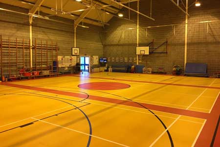 indoor sports floor