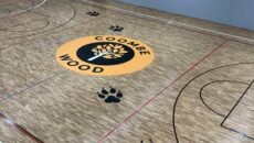 Coombe Wood School finished bespoke court