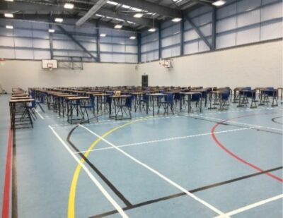 sports flooring exam chairs