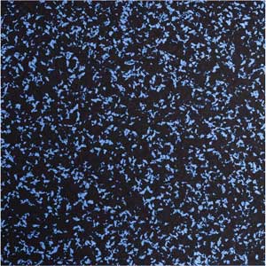 Gym Flooring - Blue Fleck Surface Finish