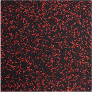 Gym Flooring - Red Fleck Surface Finish