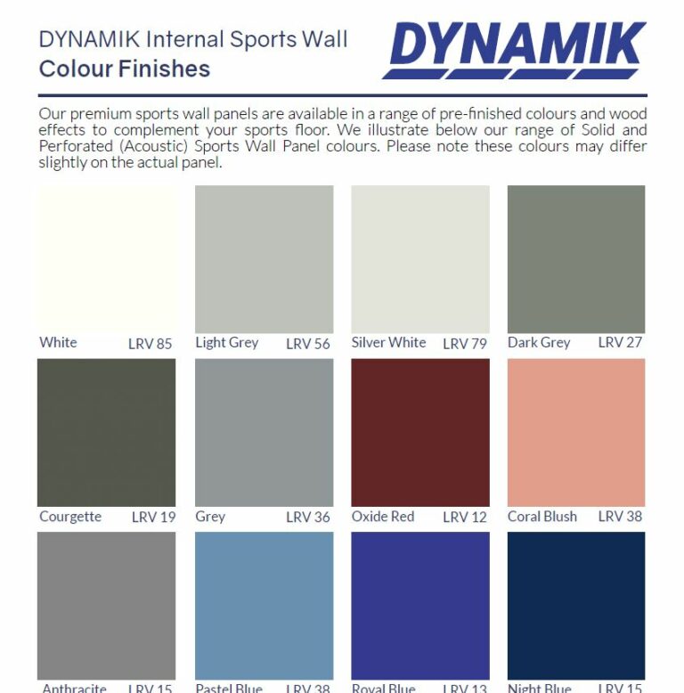 Acoustic Sports Wall Panels UK's Leading Sports Floor & Wall Specialists