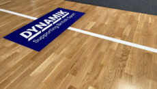 Shire Oak New Sports Floor Logo