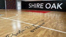 Shire Oak New Sports Floor