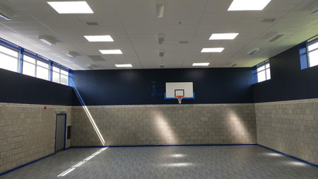 cheadle gym sports walling wide