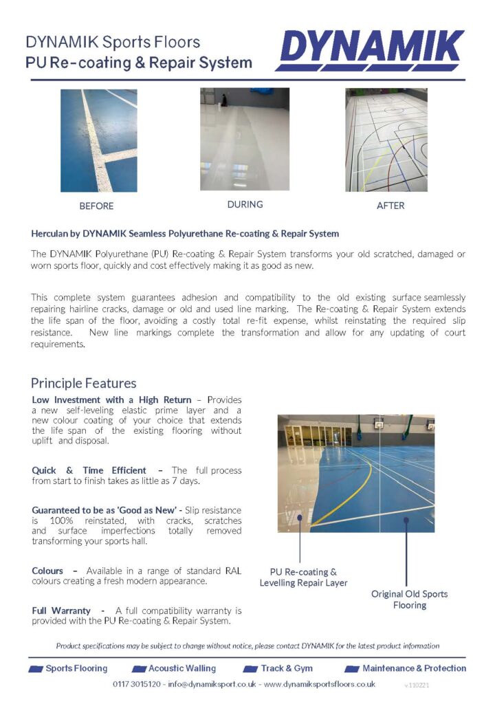 Brochure Downloads | The UK's Leading Indoor Sports Flooring Specialists