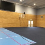 DYNAMIK Carpet Tile in a sports hall